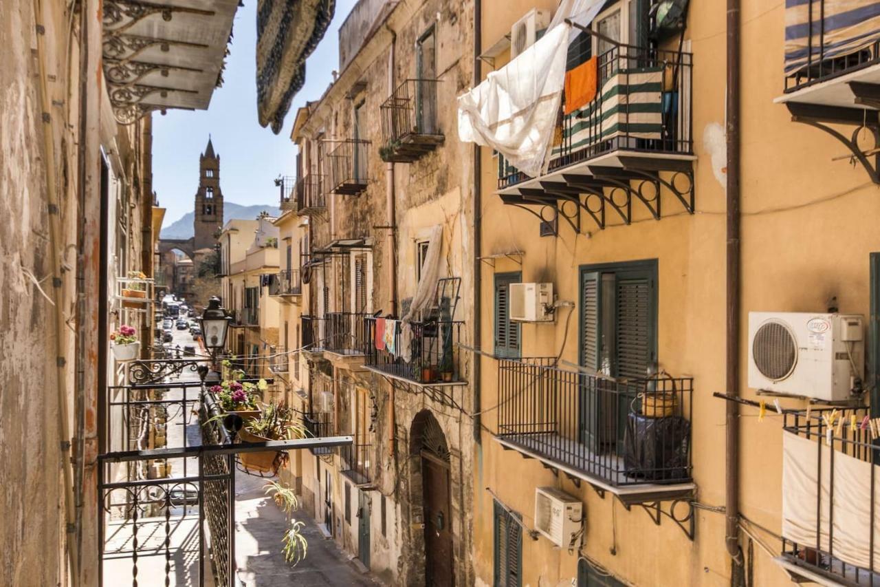 La Casa Di Bonello Cattedrale Villa Palermo Bagian luar foto